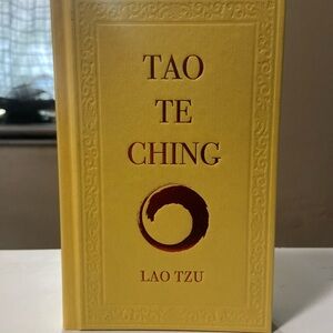 Tao Te Ching by Lao Tzu - Yellow Hardcover Book